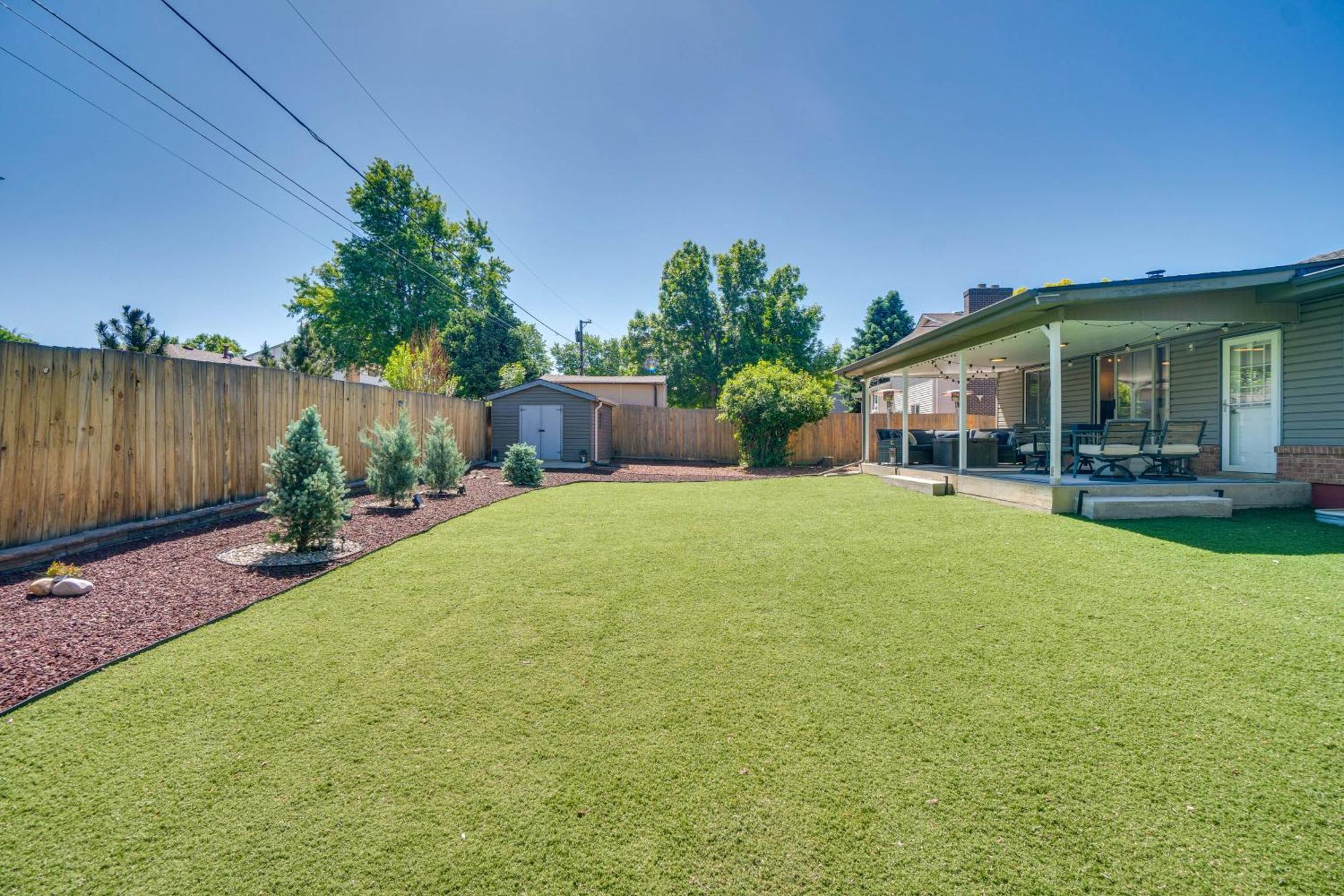 Centennial Home With Covered Patio And Fire Pit! Extérieur photo